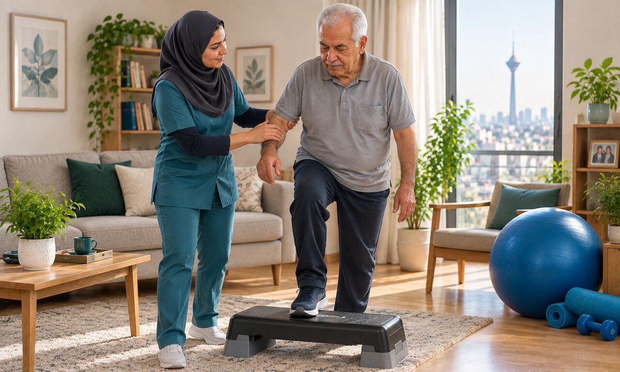 انواع خدمات فیزیوتراپی در منزل