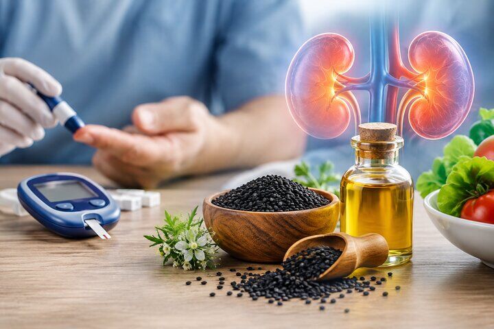 وقتی دیابت به کلیهها میرسد؛ آیا سیاهدانه میتواند کمککننده باشد؟ وقتی دیابت به کلیهها میرسد؛ آیا سیاهدانه میتواند کمککننده باشد؟