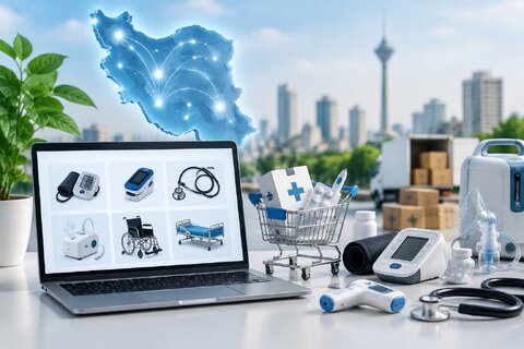 بازار آنلاین تجهیزات پزشکی در ایران
