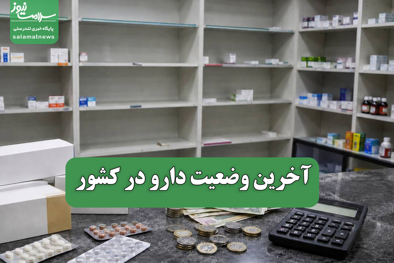 آخرین وضعیت دارو در کشور