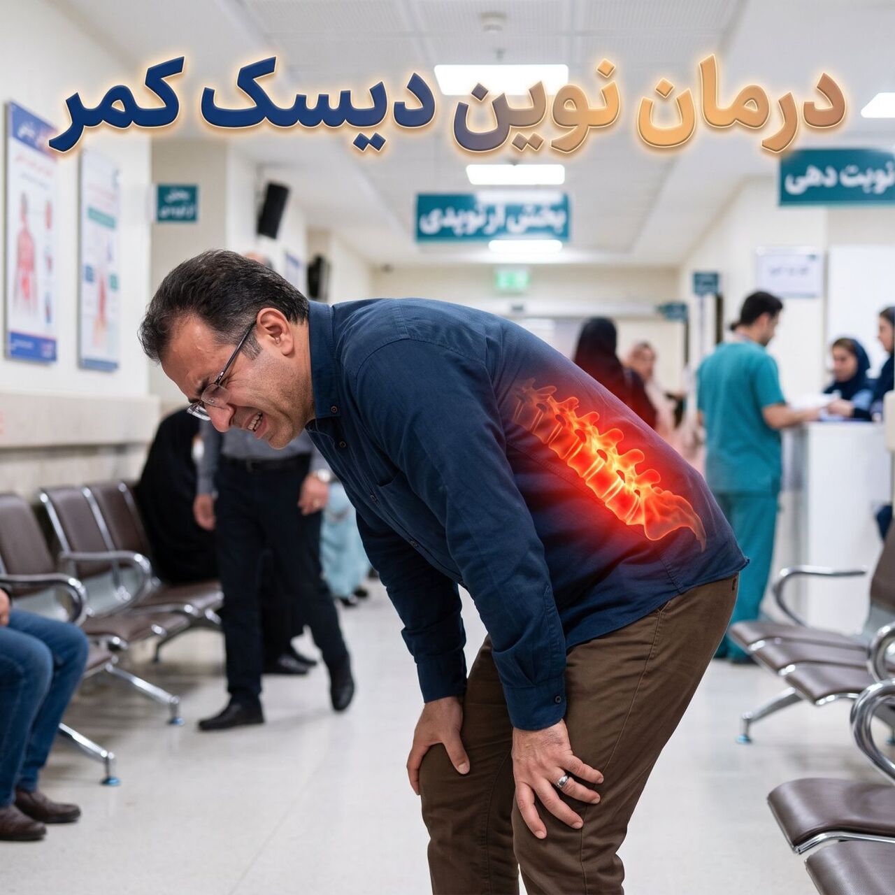 درمان دیسک کمر؛ جراحی همیشه لازم نیست