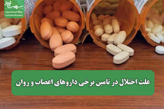 علت اختلال در تامین برخی داروهای اعصاب و روان / پاسخ به ادعای امکان تامین ارزان‌تر دارو