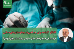 انتظار ۶ ماهه برای جراحی در بیمارستان‌های دولتی/ هزینه برخی جراحی‌ها در بخش خصوصی نزدیک یک میلیارد تومان!
