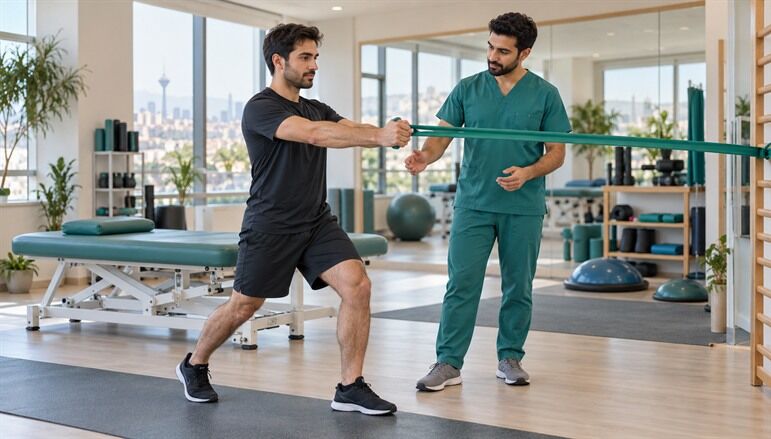 کلینیک فیزیوتراپی ورزشی تهران | 5 مرکز در تهران