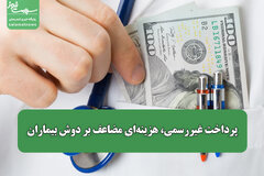 پرداخت غیررسمی، هزینه‌ای مضاعف بر دوش بیماران