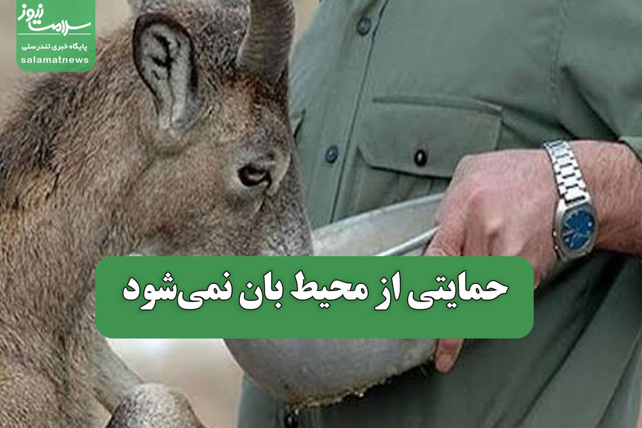 حمایتی از محیط بان نمی‌شود