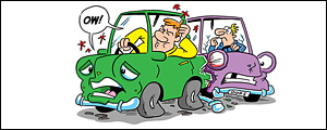 رفتارهای خطرناک هنگام رانندگی عامل اصلی تصادفات