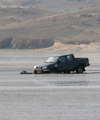 هشدار مرگ: باتلاق هایی به عمق پنجاه متر در بستر دریاچه ارومیه (+عکس)