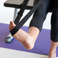 عکس/چند حرکت برای تقویت مچ پا