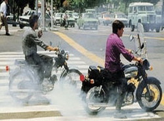 موتورسیکلت ها پنج برابر خودروها آلودگی تولید می کنند