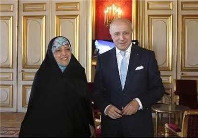 دیدار زیست محیطی با وزیر امور خارجه فرانسه