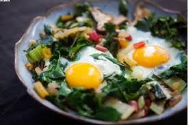 افزایش ارزش غذایی تخم مرغ همزمان با مصرف سبزیجات تخم مرغ