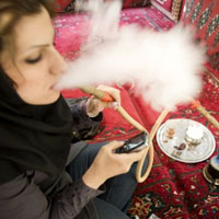 18 درصد دختران ایرانی قلیان می كشند