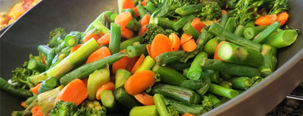 بهترین روش‌ های پختن سبزیجات