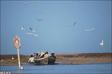 عکس/تکرار فاجعه دریاچه ارومیه در خلیج گرگان