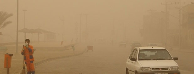سرکشی غبارها در ایران
