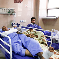 8 نفر از سربازان بستری در بیمارستان شهید رجایی شیراز شرایط ترخیص دارند