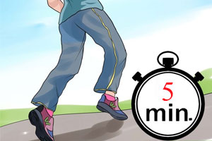 فیلم/5 دقیقه ورزش برای افزایش سوخت و ساز بدن
