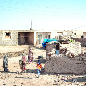 مردم ٦ روستا به علت خشکسالی خانه‌هایشان را ترک کردند