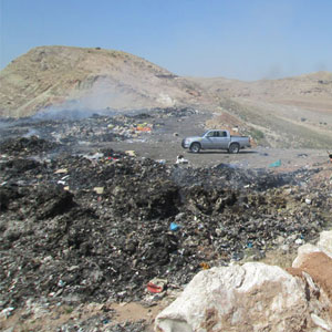 مسجدسلیمان در محاصره نخاله و زباله