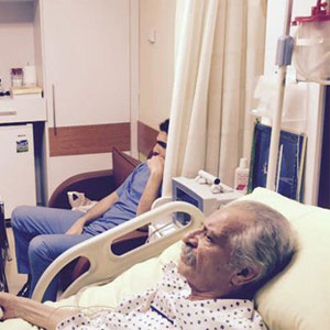 منصور پورحیدری در بیمارستان بستری شد