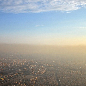 نمودار/کیفیت هوای تهران در آستانه ورود به وضعیت ناسالم
