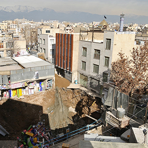 دلایل فرونشست زمین در محدوده مرکزی تهران