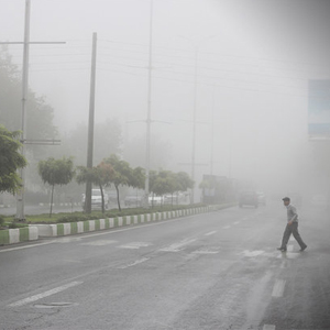 مه گرفتگی در جاده های مازندران و گیلان