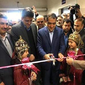 وزیر بهداشت پروژه‌های درمانی و بیمارستانی در گلستان را افتتاح کرد