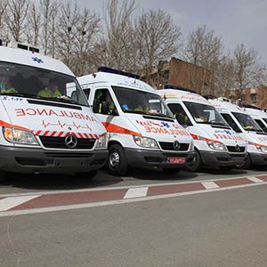 حضور بیش از 150 آمبولانس اورژانس در محدوده آزادی