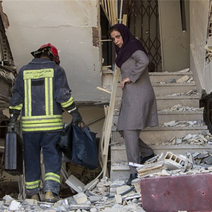 عکس/انفجار آپارتمان بر اثر نشت گاز در اهواز
