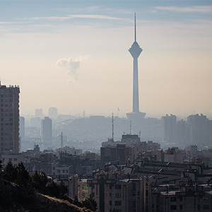 نمودار/غلظت آلاینده‌های تهران افزوده شد اما هوا سالم است