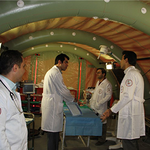 ارائه سالانه «۸ میلیون نفر» خدمت رایگان درمانی در بیمارستان‌های صحرایی کشور