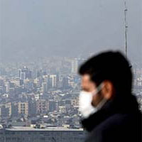 هوای تهران در آستانه ناسالم شدن است