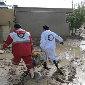 ادامه امدادرسانی به سیل‌زدگان آذربایجان شرقی و غربی
