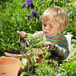 آموزش باغبانی و سلامت کودکان