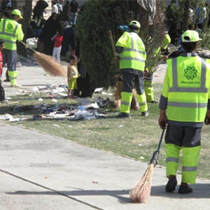 کارگران رها شده در شهرداری