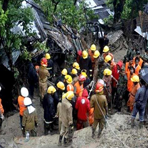 تلفات رانش زمین در بنگلادش به 134 تن رسید