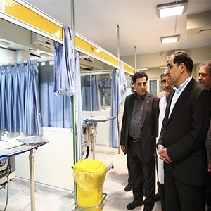 وزیر بهداشت در جریان مشکلات دو بیمارستان پایتخت قرار گرفت