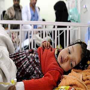 شمار قربانیان وبا در یمن به ۱۹۰۰ تن رسید