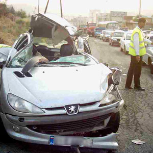 هر ۳۳ دقیقه، مرگ یک تن در ایران به دلیل حوادث ترافیکی