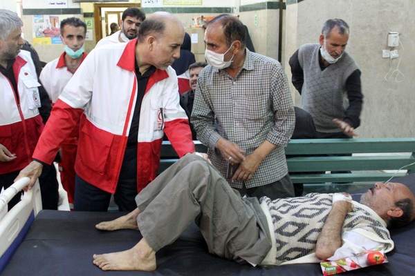 مراجعه روزانه 60 هزار زائر به درمانگاه‌های هلال‌احمر در عراق