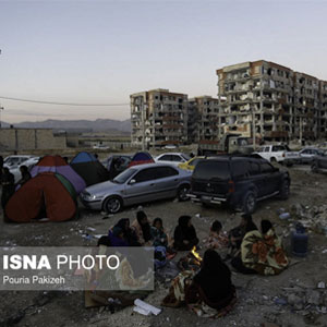 عکس/خسارات زلزله در سر پل‌ذهاب- کرمانشاه