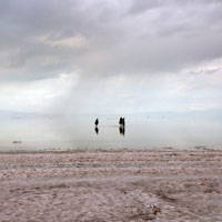 تراز دریاچه ارومیه باز هم کمتر شد