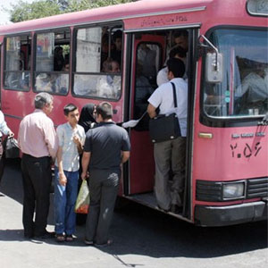 کمبود 3000 اتوبوس در تهران