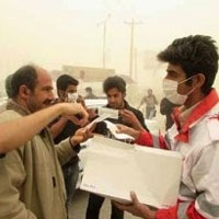 توزیع ٢٥٤٠٠ ماسک در خوزستان/برف و کولاک در ١٩استان کشور