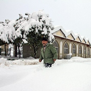 بارش 80 سانتی متری برف در مازندران