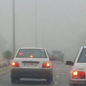 مه گرفتگی در محورهای استان لرستان/ترافیک در بزرگراه تهران - کرج
