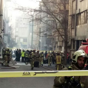 علت آتش‌سوزی ساختمان وزارت نیرو همچنان نامشخص است/بایگانی‌ و مدارک دود شد