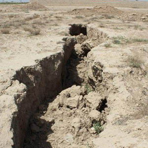 زلزله، کم‌آبی و فرونشست از مخاطرات طبیعی ایران